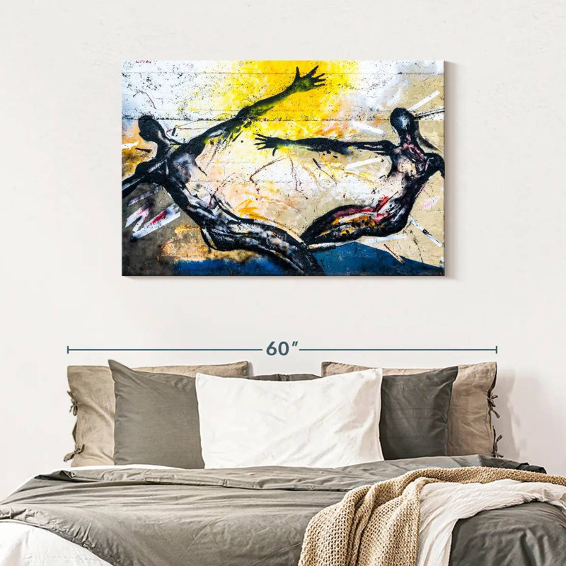 Graffiti Souls Canvas Print, 30" H x 45" W x 1.25" D