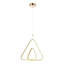 Luminaire suspendu géométrique 1 lumière DEL-1639407665
