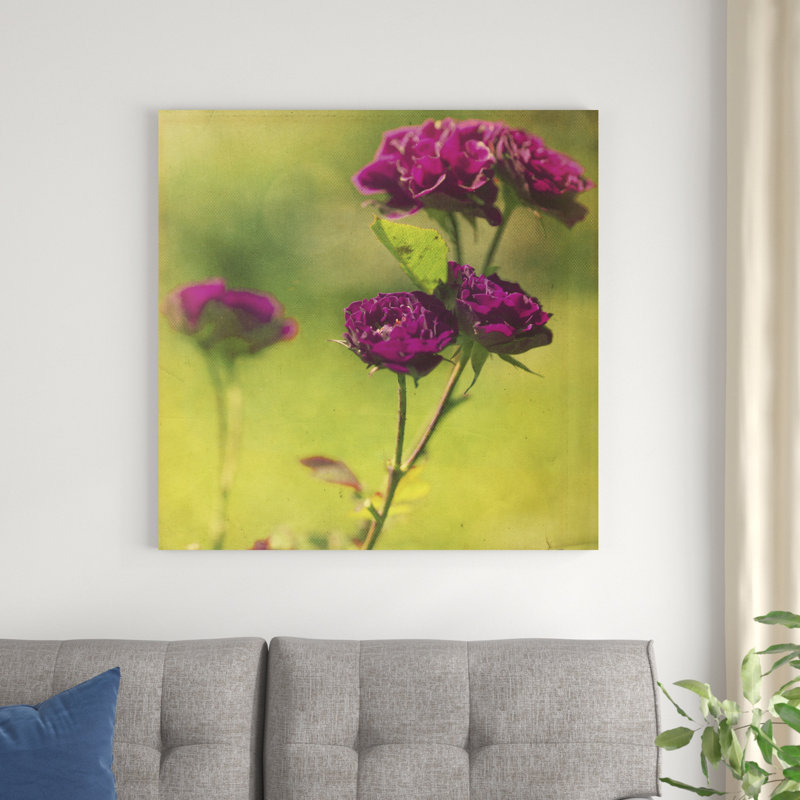 «Waiting On» - mauve IV, H 36 po x l 36 po x P 1,25 po