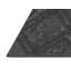 Tapis noir à motifs géométriques-1196508074