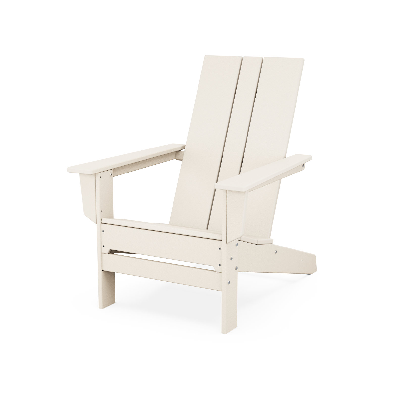 POLYWOOD x AllModern Plastic Adirondack Chair, Sand