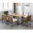 Rekiyah Upholstered Counter Stool with Metal Frame-1557348799