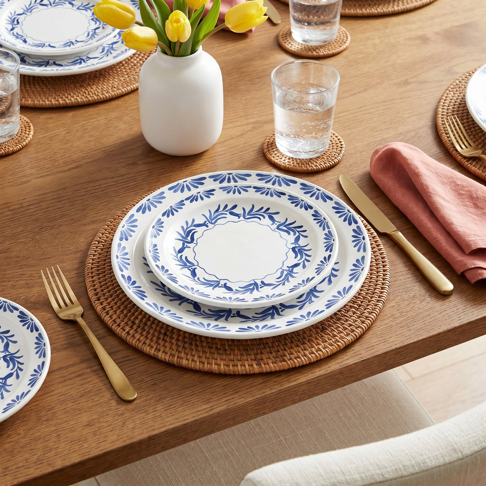 Tarhong Melamine Dinner Plate