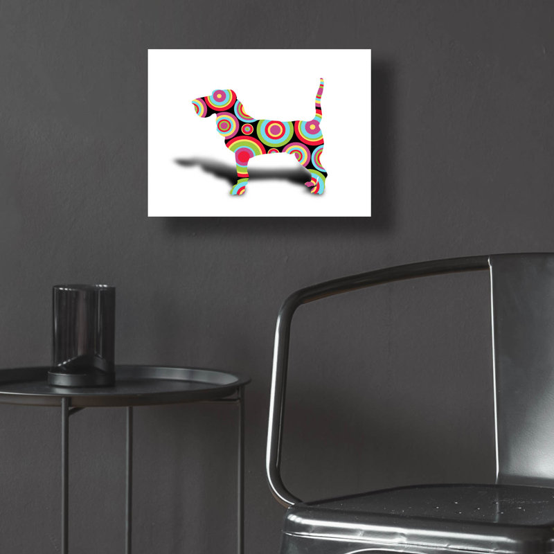 «Dog Day» par Mark Ashkenazi, H 12 po x l 16 po x P 0,13 po