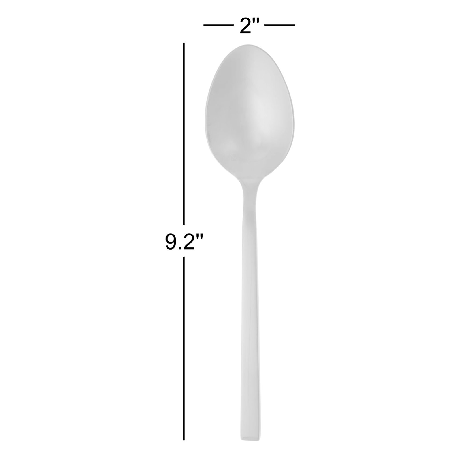Arezzo Brushed Salad Servers, Brushed Gold