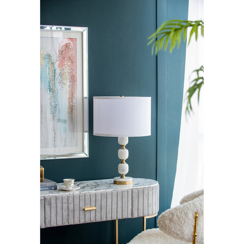 D15x26.5" Table Lamp (Lamp Shade Assembly Required)