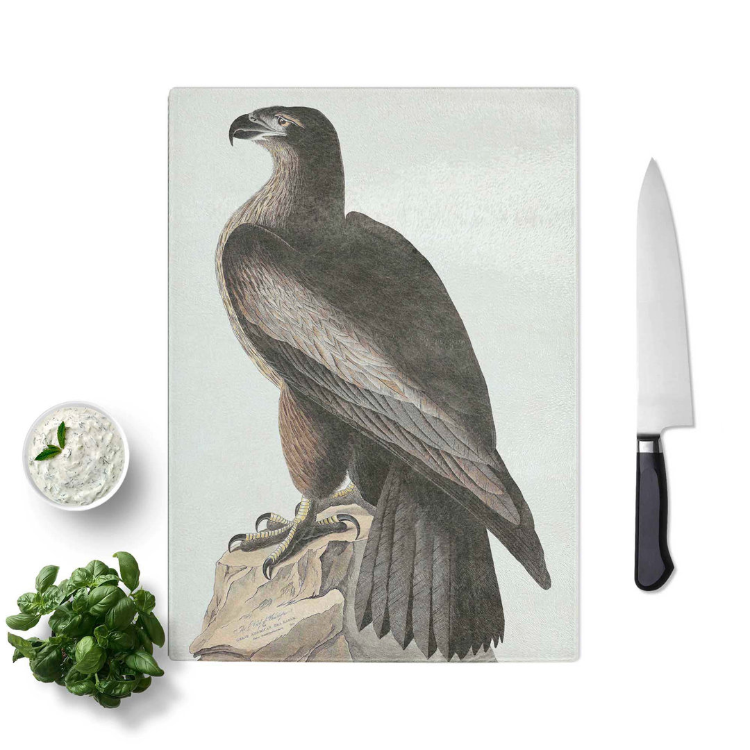 Glass Hawk by John James Audubon Chopping Board