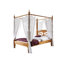 Oxford Solid Wood Canopy Bed-89991434-89991435