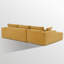 Canapé modulaire en L Chenille-680483150