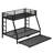 Metal Bunk Bed With Trundle-147836563