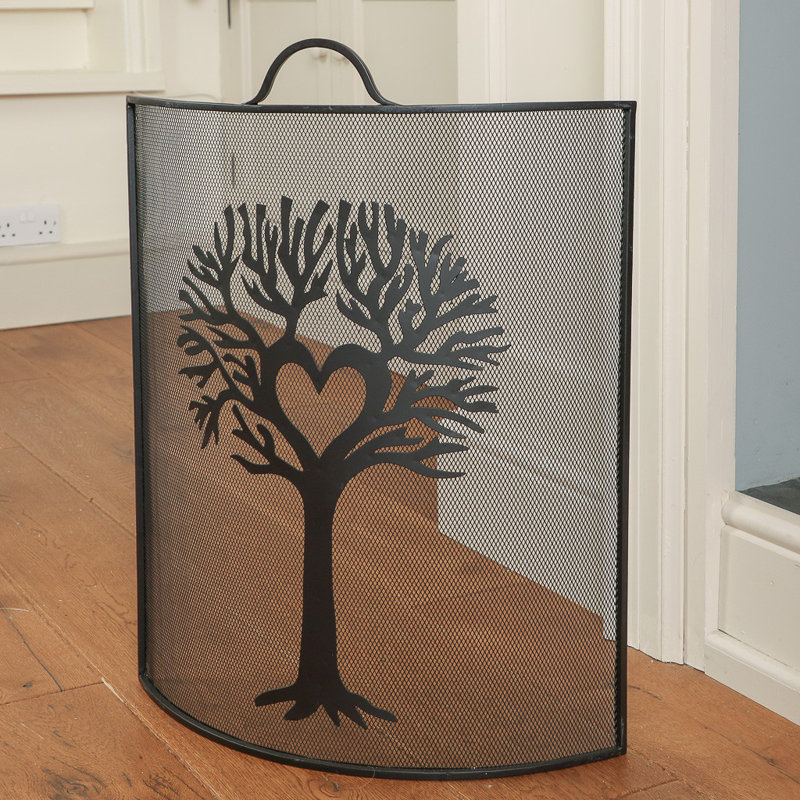 Alisa Iron Fireplace Screen