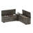 L-Shaped Corner Breakfast Nook Bench With Storage-790298898