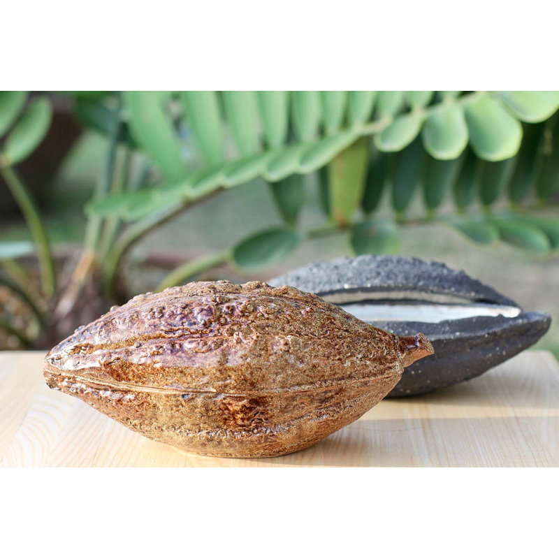 Cacao Cabosse Grenade Weekend Scented Novelty Candle, Brown