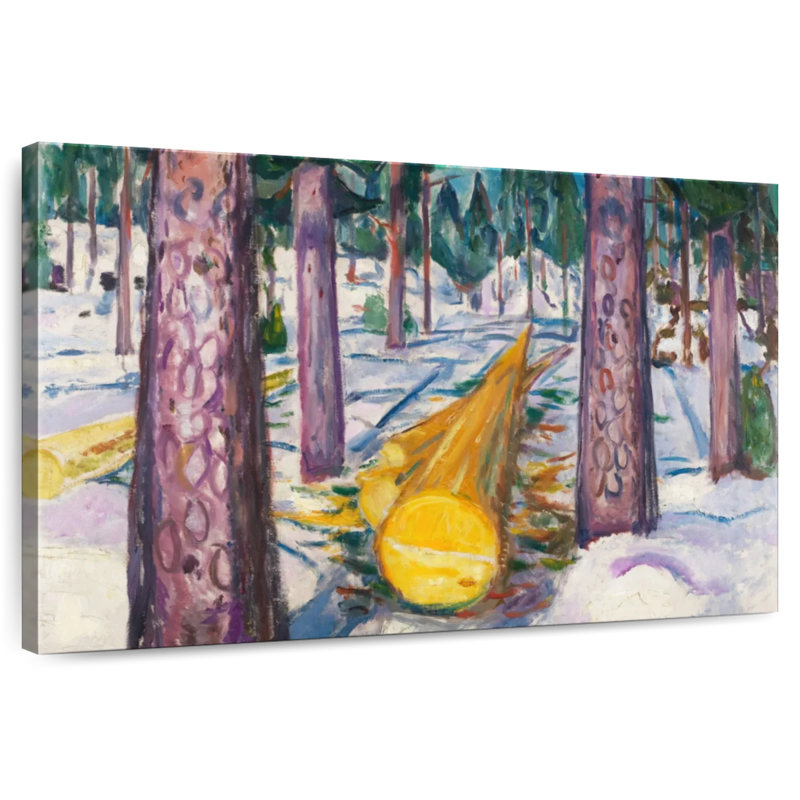 Alvord la bûche jaune, H 8 po x l 12 po
