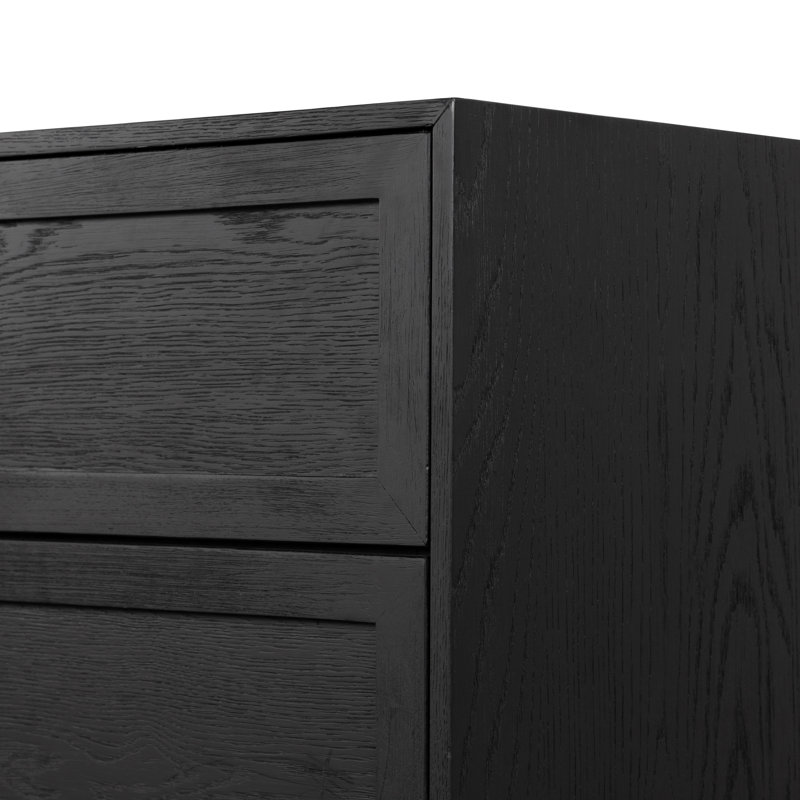 Millie 6 - Drawer Dresser, Drifted Matte Black