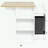 Littrell 51.2‘’W Kitchen Island With 6 Drawers-999163563