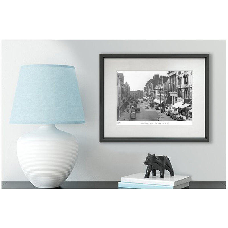 Northampton, The Drapery 1949 - Single Picture Frame Print, 60cm H x 80cm W x 2.3cm D