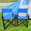2 chaises de réalisateur pliantes classiques en bois 2 pièces
