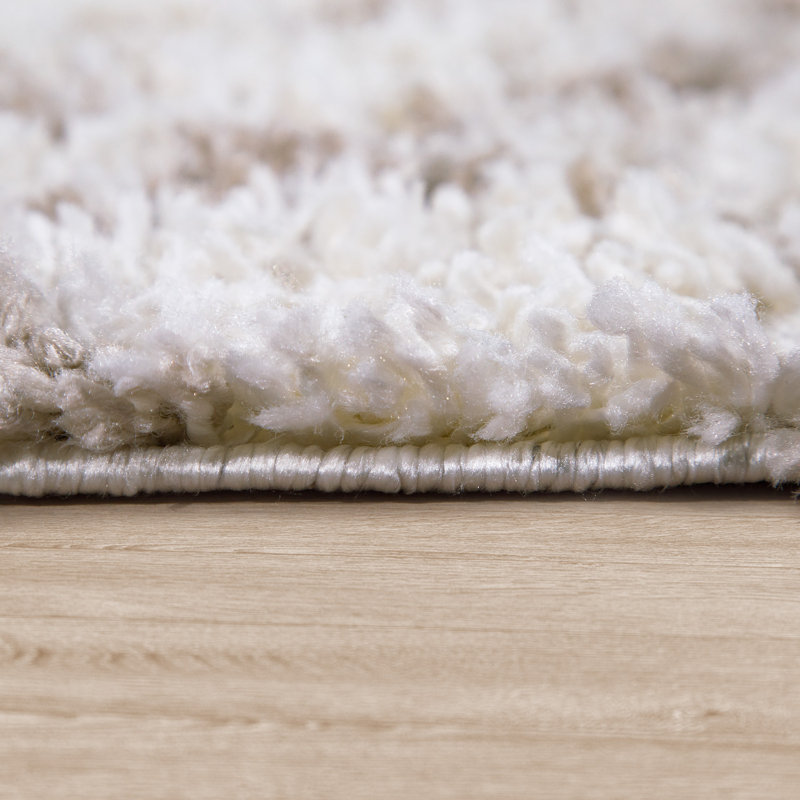 Urbanna 100% Polypropylene Cream/Beige Outdoor Rug, Rectangle 60 x 100cm