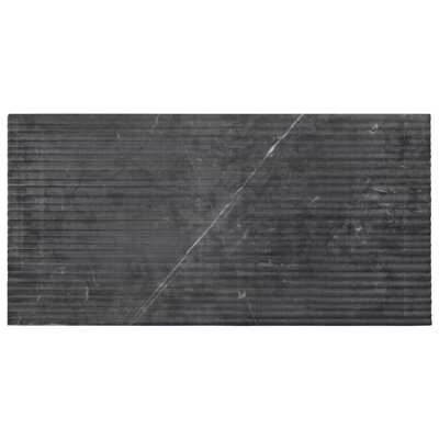 SAMPLE-Waves 12X24 Fluted 3D Honed Marble Tile