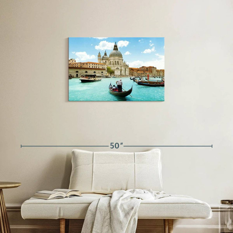 Ravi Grand Canal Boats, 20" H x 30" W