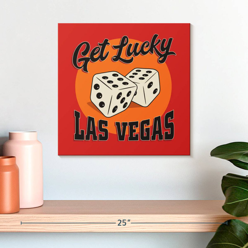 Senne Vintage Las Vegas, H 16 po x l 16 po
