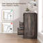 Commode pour chambre à coucher avec 8 tiroirs, commodes de chambre en bois avec lumière DEL et station de charge-1488896518