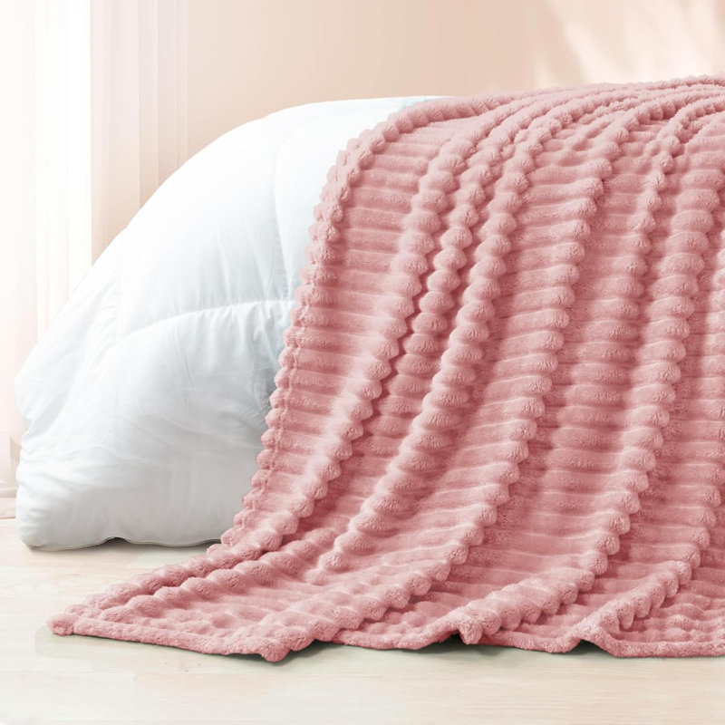 Machine Woven Heated Throw Blanket