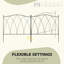 62 cm H x 0.8 cm W Border Fencing with 5 Panel(s) Included