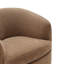 Fauteuil demi-tonneau pivotant rembourré Marcy-1452363272