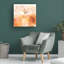 Copie orange - reproduction sur toile tendue-95429601