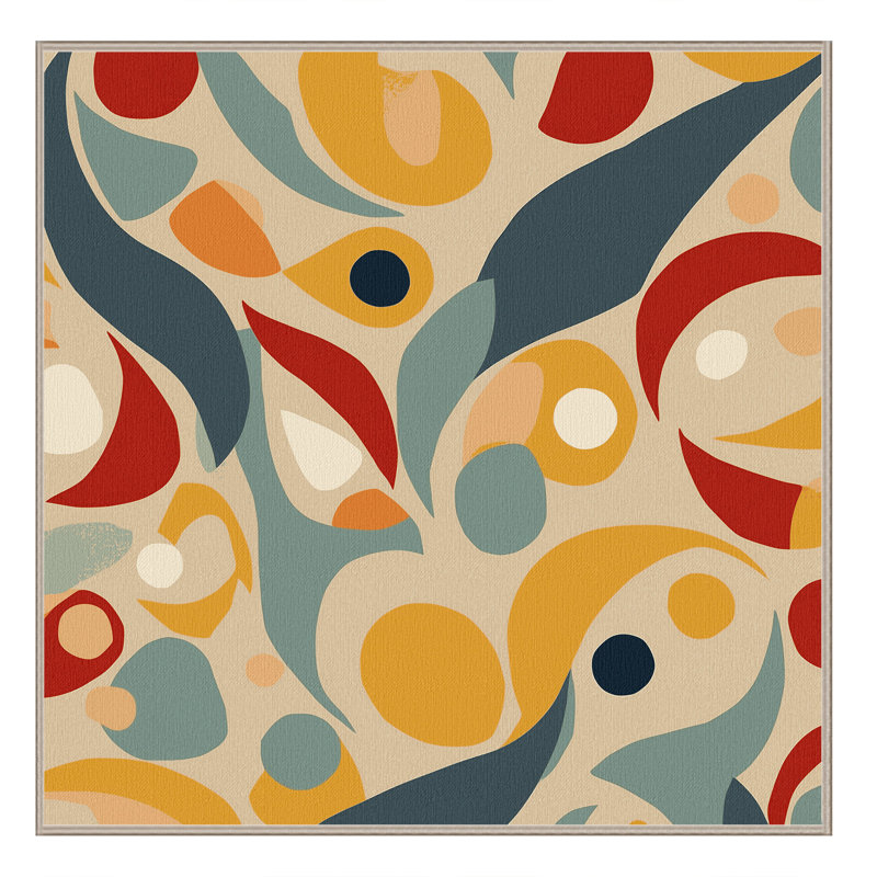 Snappy Vibe Rug, Square 4'