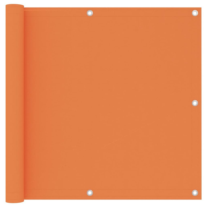 Aadya 0.9m x 4m Rectangular Shade Sail, Orange