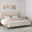 Lit plateforme tapissier