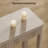 47''W Modern Fluted Double-Layer Console Table with Storage Shelf, Wood Sofa Table for Living Room, Bedroom,Hallway-980848161-983089565