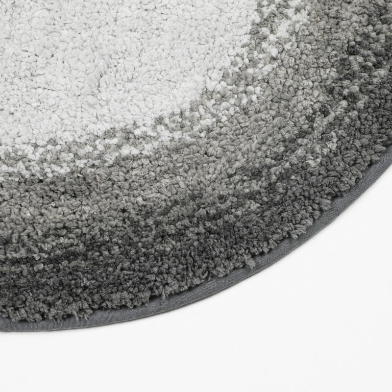 Non-Slip Bath Rug, 24" W x 40" L, Gray