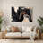Lyrical Abstraction 50 Gray Metal Wall Art-1445333841
