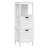  Lauderhill 12" W x 35" H x 12" D Free-Standing Bathroom Shelves-1948570576