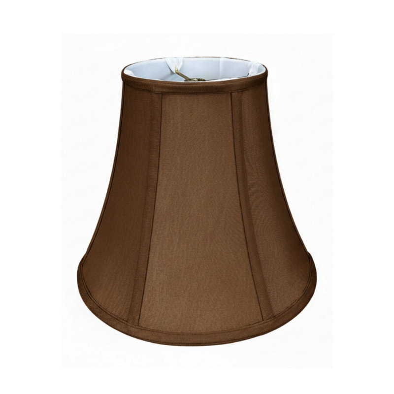 Royal Designs, Inc. BSO-704-12BR, abat-jour de base True Bell, 6,5 x 12 x 10,5, brun, H 10,5 po x l 12 po x P 12 po, Brun