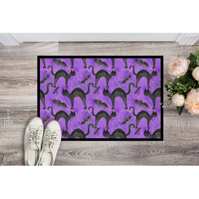 Adrienn Non-Slip Halloween Indoor Doormat