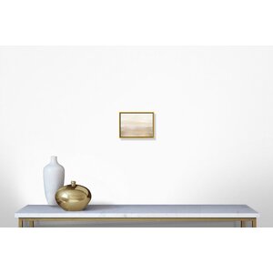 Birch Lane™ Morning Calm Framed On Canvas Painting & Reviews | Wayfair