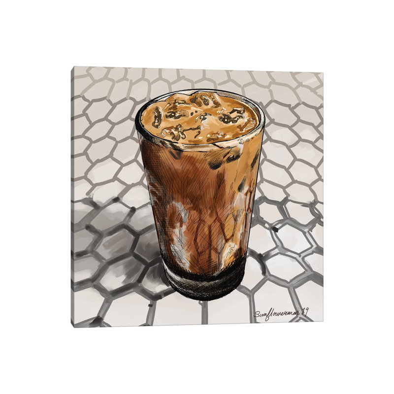 Colt 26 Espresso by Sunflowerman - Gallery-Wrapped Canvas Giclée on Canvas, 66.04 cm H x 66.04 cm W x 1.91 cm D, Canvas