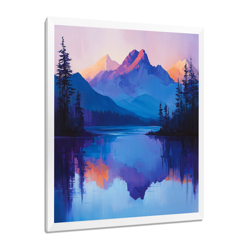 Gorga - Landscapes Canvas Art Print, Impression d'un seul cadre photo, H 20 po x l 12 po, Blanc