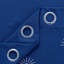 Polyester Blackout Eyelets Curtain Pair-98110249-98110250
