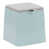 Sterling Silver Cushion/Seafoam Frame