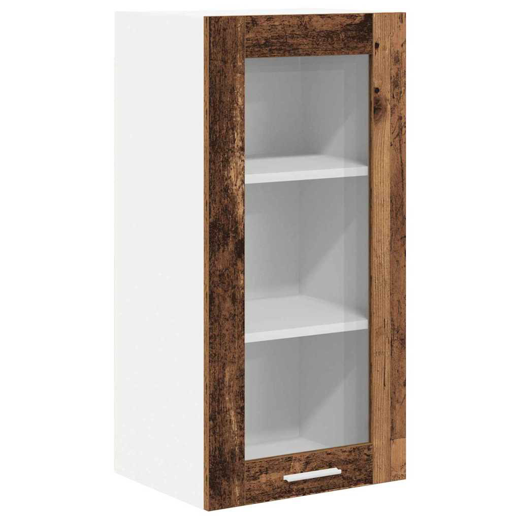 Vidaxl Hanging Cabinet With Storage Riga Grey Sonoma 60 X 31 X 80 Cm