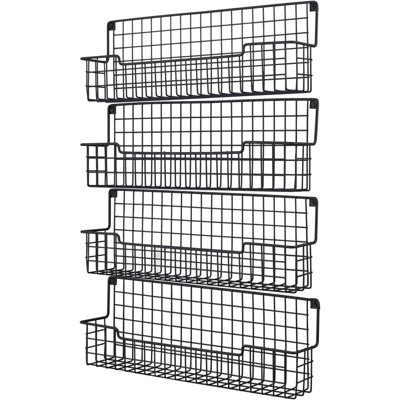 Support à épices mural, organisateur d'épices pour porte d'armoire et garde-manger
