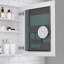 Armoire de rangement de salle de bain murale, armoire à pharmacie, armoire de salle de bain moderne avec miroir