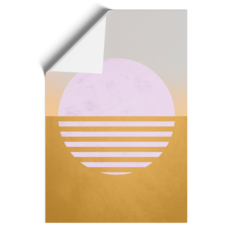 Abstract Sunset - Frameless Print, 30cm H x 21cm W x 0.1cm D