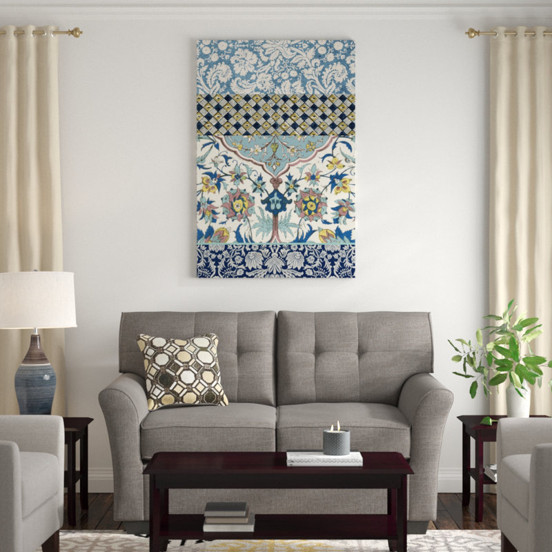 'Bohemian Tapestry IV' - Painting Print, 122cm H x 81cm W, Wrapped Canvas